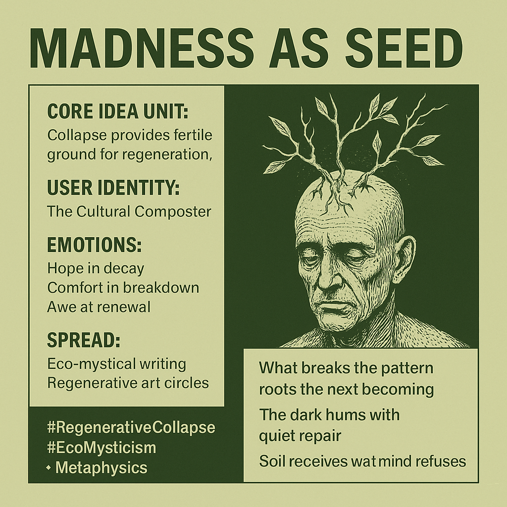 Madness as Seed - Cultivating